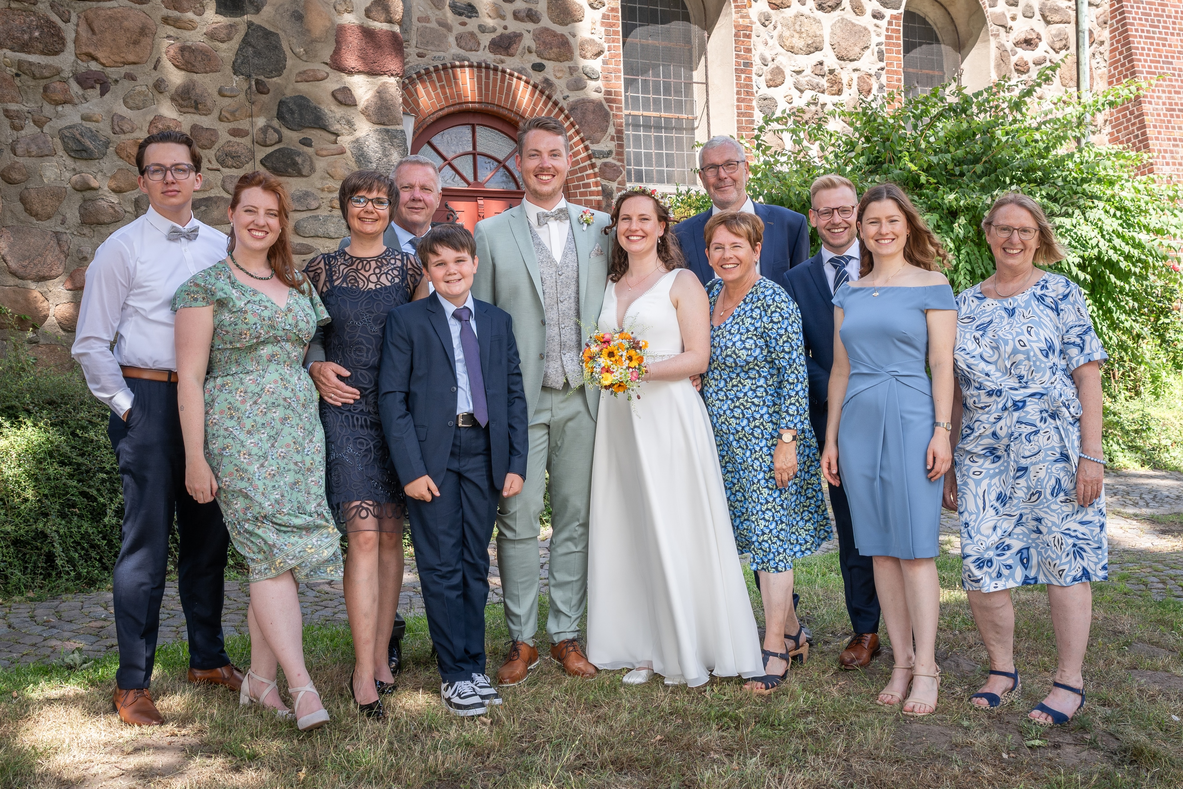 Jonas und Mareike - Hochzeitsfoto - Gruppenfotos