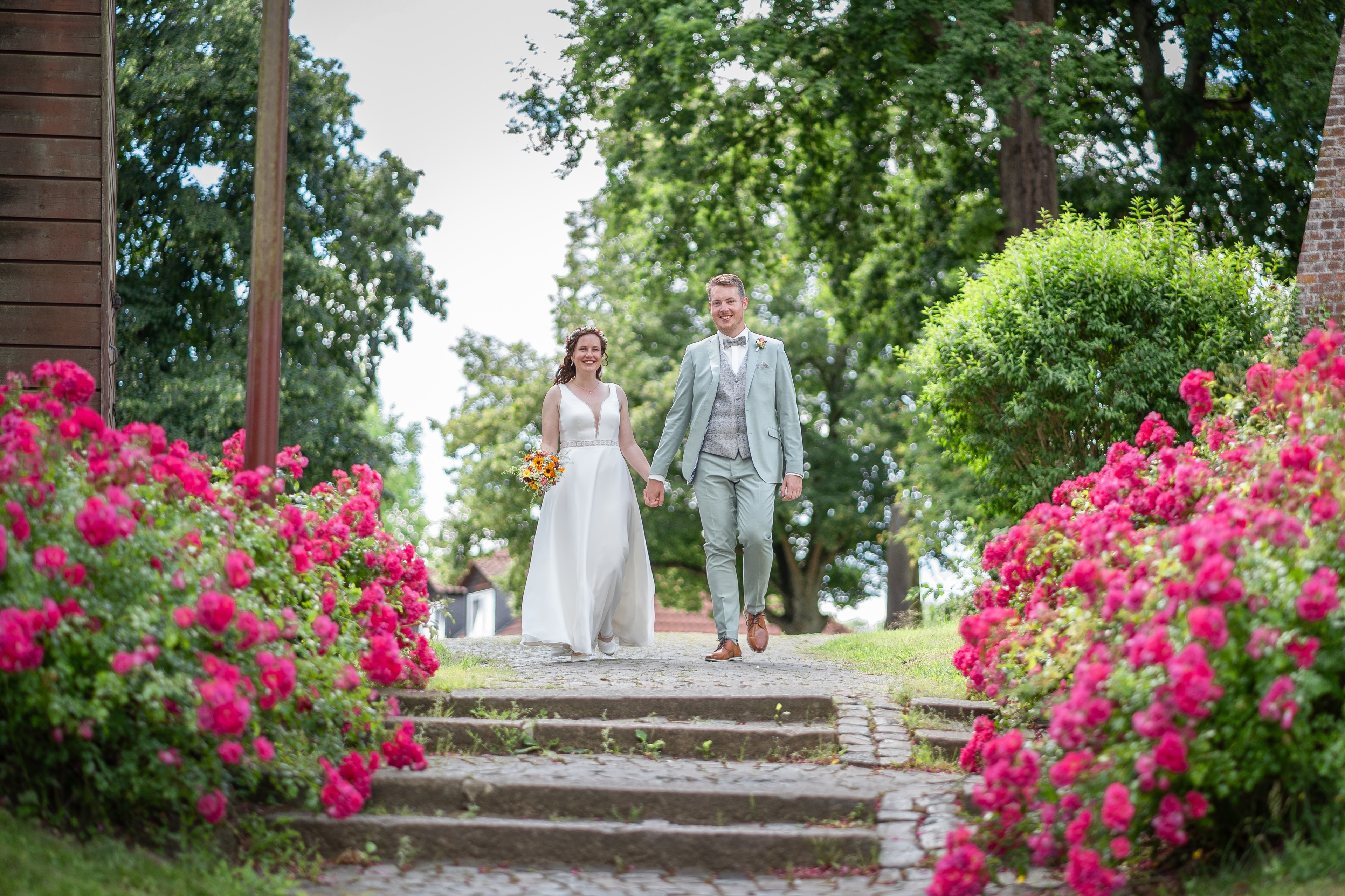 Jonas und Mareike - Hochzeitsfoto - Portraits